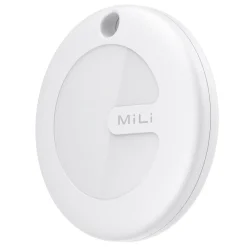 Lokalizator kluczy i bagażu iOS MiLi MiTag, z czarnym etui