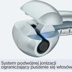 Lokówka automatyczna BaByliss Hydro-Fusion Curl Secret, 29 W, z jonizacją