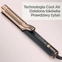 Lokówka BaByliss Curl Styler Luxe C115E, z chłodnym nawiewem, czarna