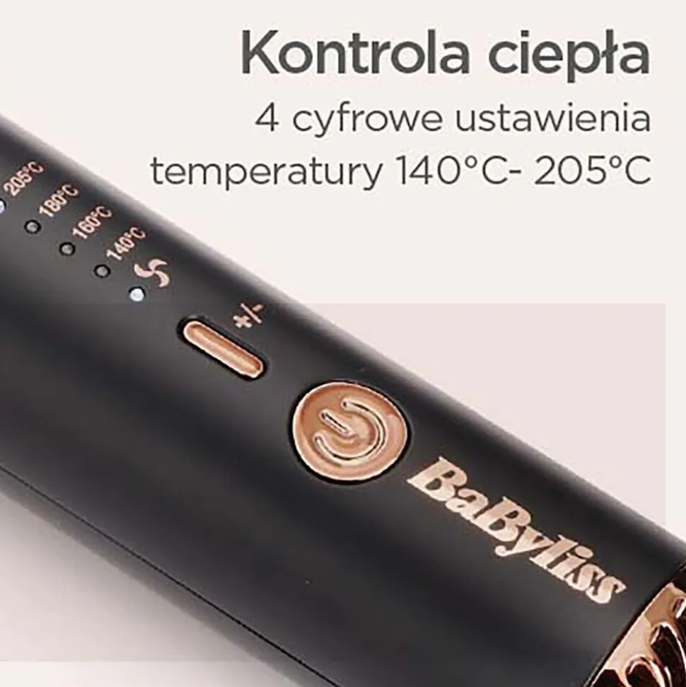 Lokówka BaByliss Curl Styler Luxe C115E, z chłodnym nawiewem, czarna