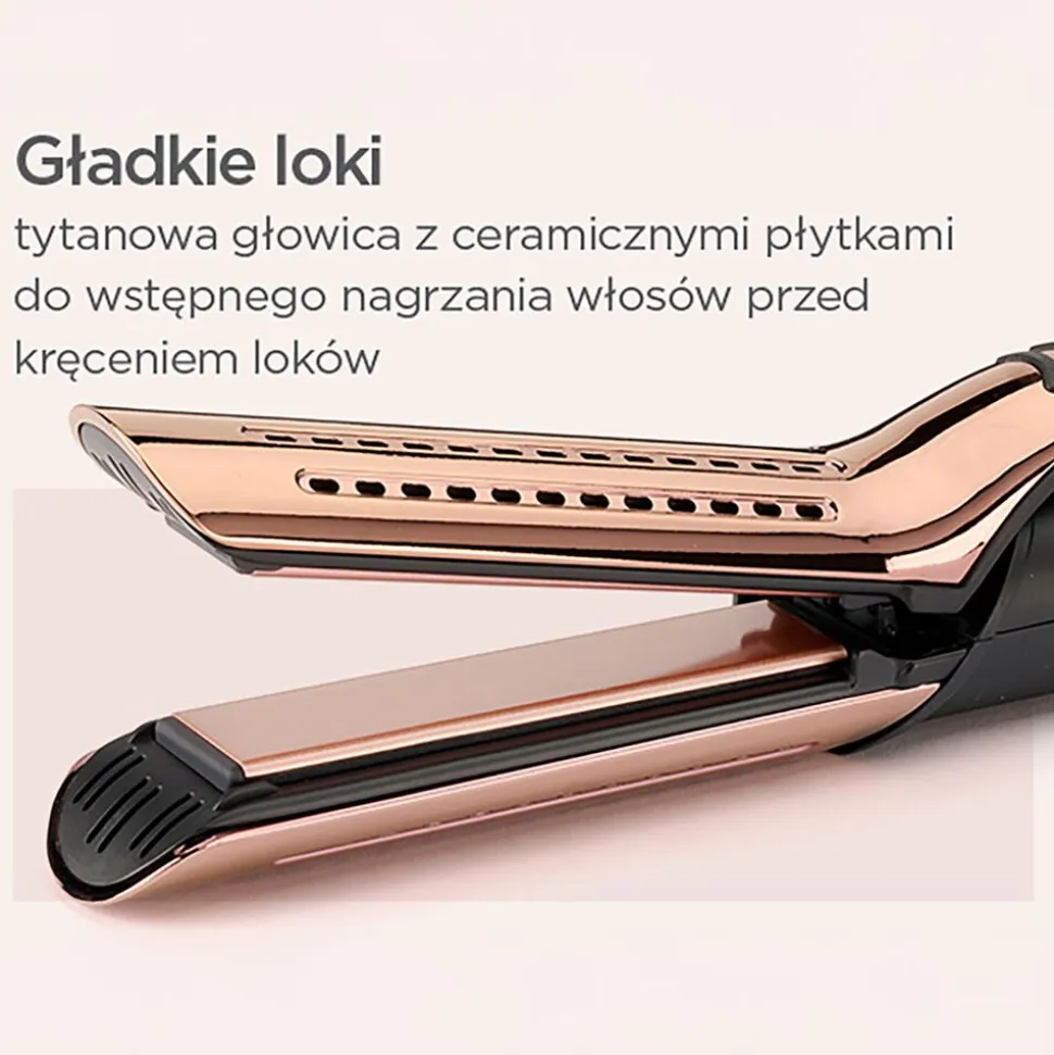 Lokówka BaByliss Curl Styler Luxe C115E, z chłodnym nawiewem, czarna