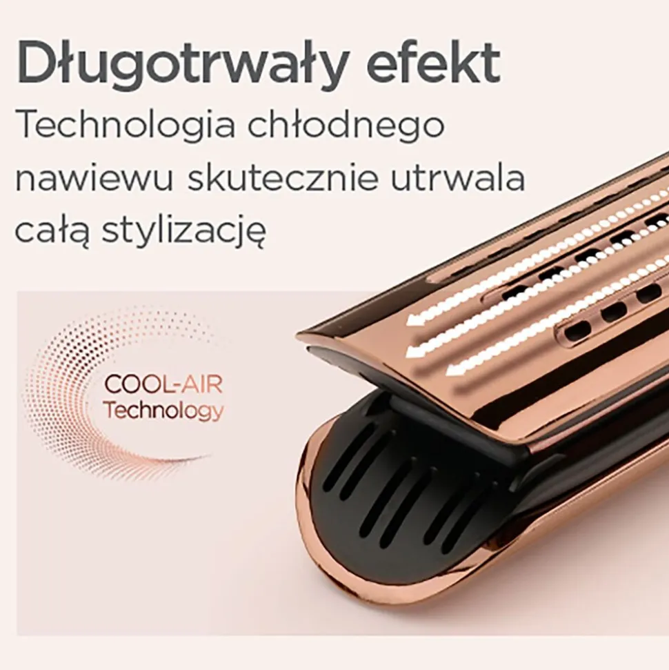 Lokówka BaByliss Curl Styler Luxe C115E, z chłodnym nawiewem, czarna