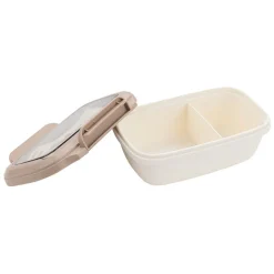 Lunchbox Florina, 1 l, z łyżką i widelcem, beżowy