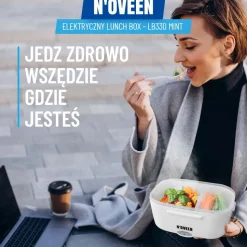 Lunchbox podgrzewany Noveen LB330 Mint, miętowy