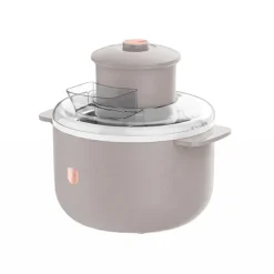 Maszyna do lodów BerlingerHaus BH/9953, 1,1 l, 12 W, taupe