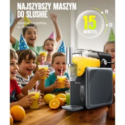 Maszyna do mrożonych napojów Inoviva Slushie S2.2, 2,6 l, szara