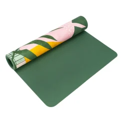 Mata do ćwiczeń Spokey Home Jungle Mat, do jogi i pilatesu, 0,4 cm, zielona