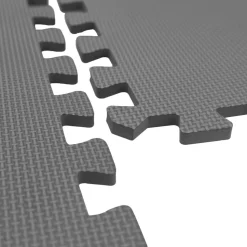 Mata do ćwiczeń Spokey Scrab, 4 puzzle, szara