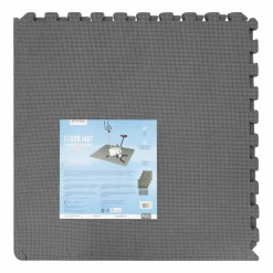 Mata do ćwiczeń Spokey Scrab, 4 puzzle, szara