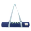 Mata do ćwiczeń Spokey The Bloom Mat, do jogi i pilatesu, 0,4 cm, niebieska