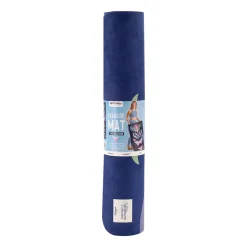 Mata do ćwiczeń Spokey The Bloom Mat, do jogi i pilatesu, 0,4 cm, niebieska