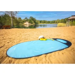 Mata plażowa błyskawiczna Tracer Blue, 180 x 80 cm