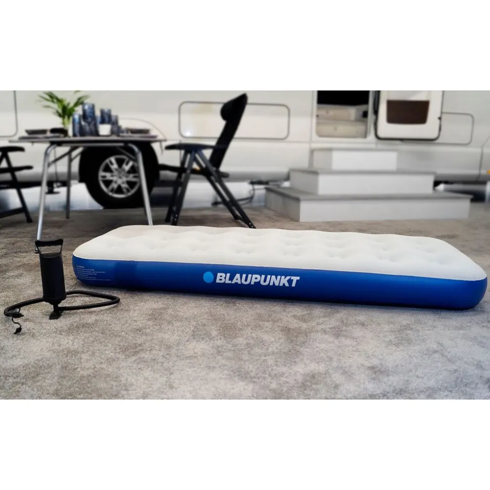 Materac dmuchany 188 x 73 x 22 cm Blaupunkt IM210, z pompką ręczną
