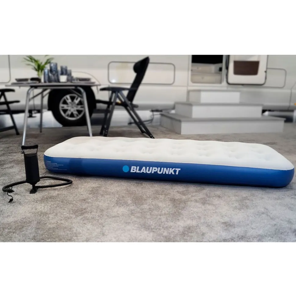 Materac dmuchany 188 x 73 x 22 cm Blaupunkt IM210, z pompką ręczną