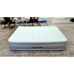 Materac dmuchany 203 x 157 x 38 cm Blaupunkt IM820, z wbudowaną pompką elektryczną