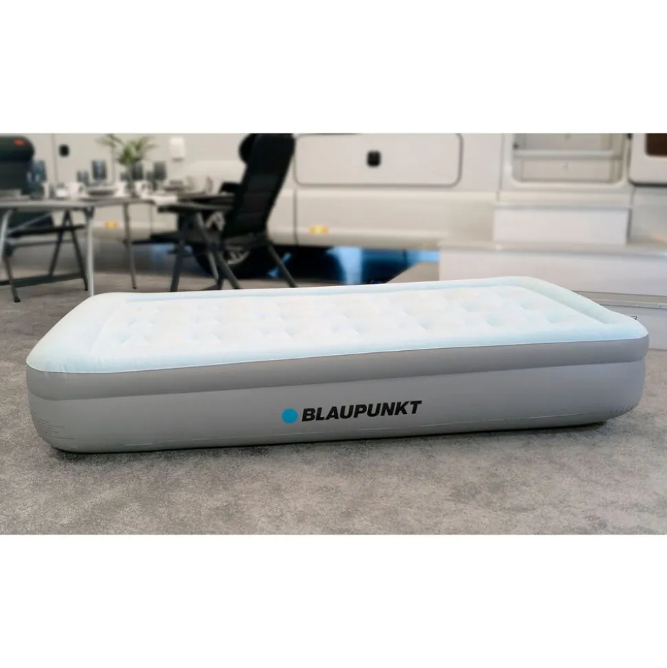 Materac dmuchany 194 x 94 x 38 cm Blaupunkt IM715, z wbudowaną pompką elektryczną