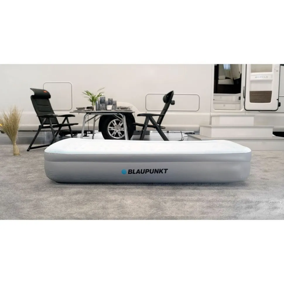 Materac dmuchany 194 x 94 x 38 cm Blaupunkt IM715, z wbudowaną pompką elektryczną