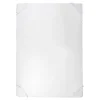 Materac nawierzchniowy 200 x 200 x 3 cm Relaxa Soft, biały