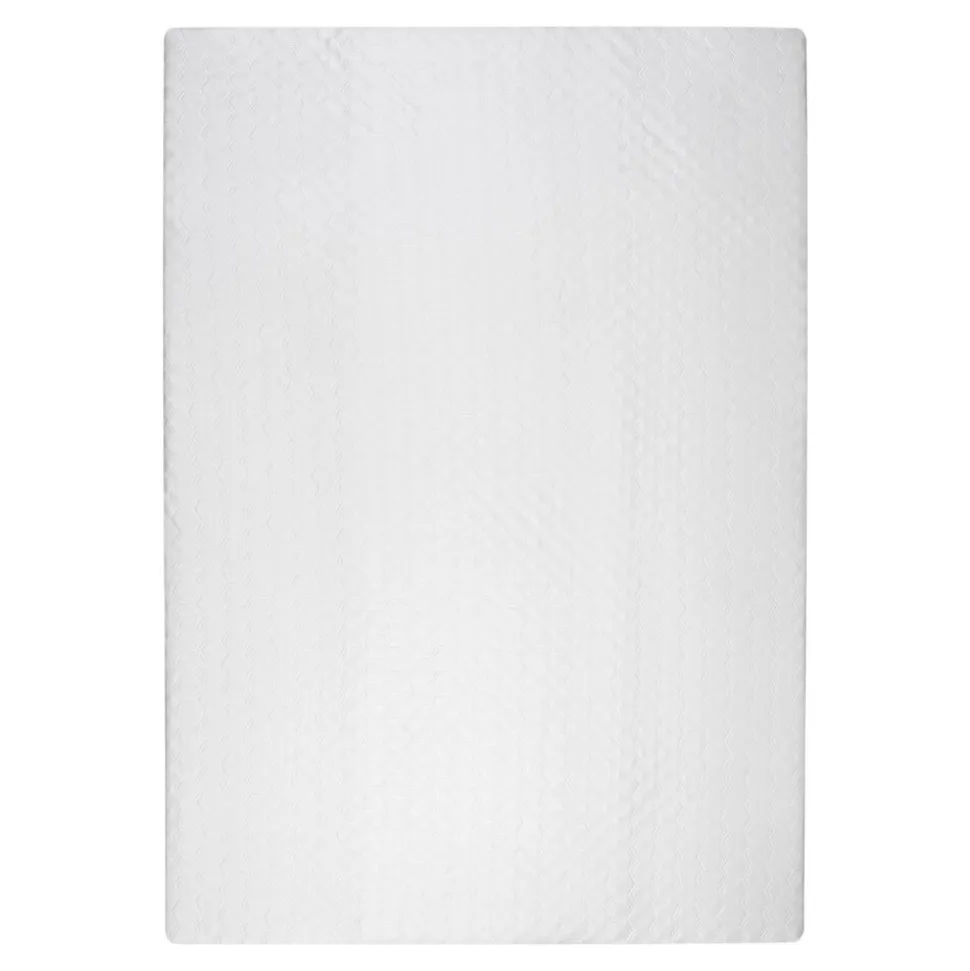 Materac nawierzchniowy 200 x 200 x 3 cm Relaxa Soft, biały
