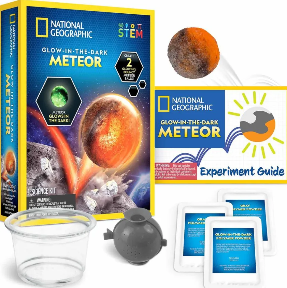 Meteoryt świecący w ciemności National Geographic