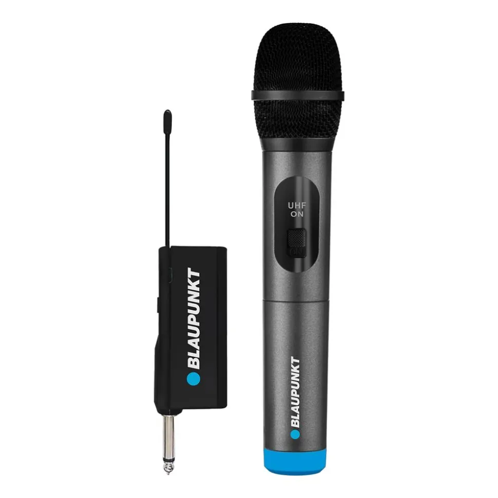 Mikrofon bezprzewodowy UHF Blaupunkt WM40U, z odbiornikiem