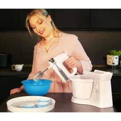 Mikser z misą obrotową Blaupunkt HMM601, 750 W, 3 l, biały