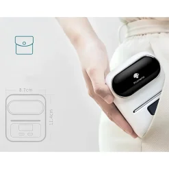 Mini drukarka etykiet Extralink, biała, Bluetooth