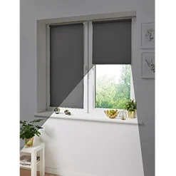 Miniroleta zaciemniająca 56,5 x 150 cm Decoteam, szara