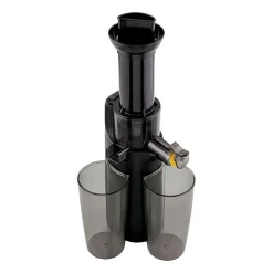 Miniwyciskarka wolnoobrotowa Hoffen, 120 W, 2 x 500 ml, czarna