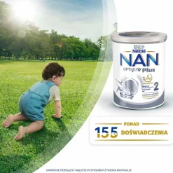 Mleko następne NAN Oprtipro Plus 2 HMO, po 6. miesiącu, 800 g