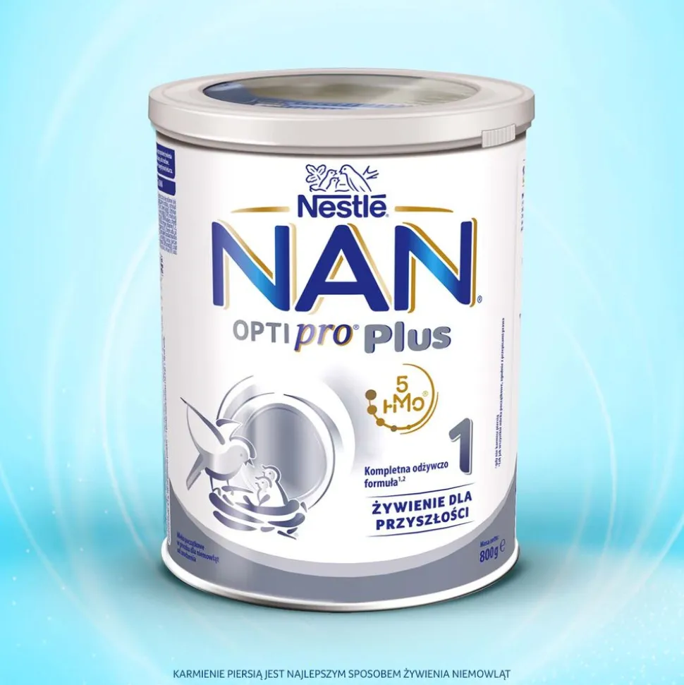 Mleko początkowe NAN Optipro Plus 1, od urodzenia, 800 g