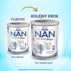 Mleko początkowe NAN Optipro Plus 1, od urodzenia, 800 g