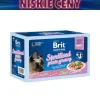 Mokra karma dla kotów Brit Premium By Nature Sterilised Plate Chunks, 12 x 100 g