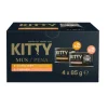 Mokra karma dla kotów Kitty, mus, kurczak i indyk, 16 x 85 g