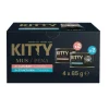 Mokra karma dla kotów Kitty, mus, łosoś i tuńczyk, 16 x 85 g