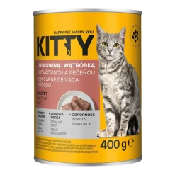Mokra karma dla kotów Kitty, pasztet, mix smaków, 20 x 400 g