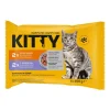Mokra karma dla kotów Kitty, saszetki, mix smaków, 72 x 100 g