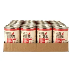 Mokra karma dla kotów Maxi Natural, wołowina z jagnięciną, 24 x 400 g