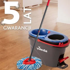 Mop obrotowy Vileda H2prO, z separacją wody czystej od brudnej