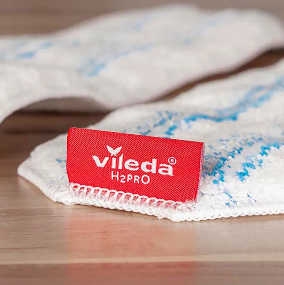 Mop płaski Vileda H2prO, ze zbiornikiem na wodę czystą i brudną