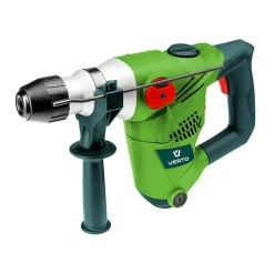 Młot udarowy Verto SDS+, 1500 W, z walizką, zielony