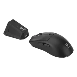 Myszka bezprzewodowa Liocat MX 756 W, z bazą ładującą, czarna