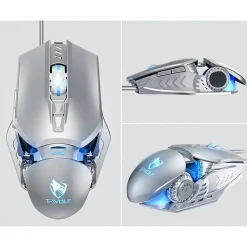 Myszka gamingowa Extralink G530, szara