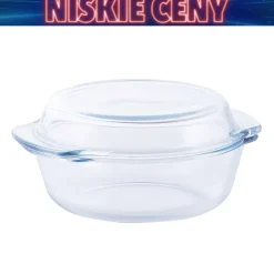 Naczynie żaroodporne okrągłe z pokrywką CLASSIC, 1,0 l
