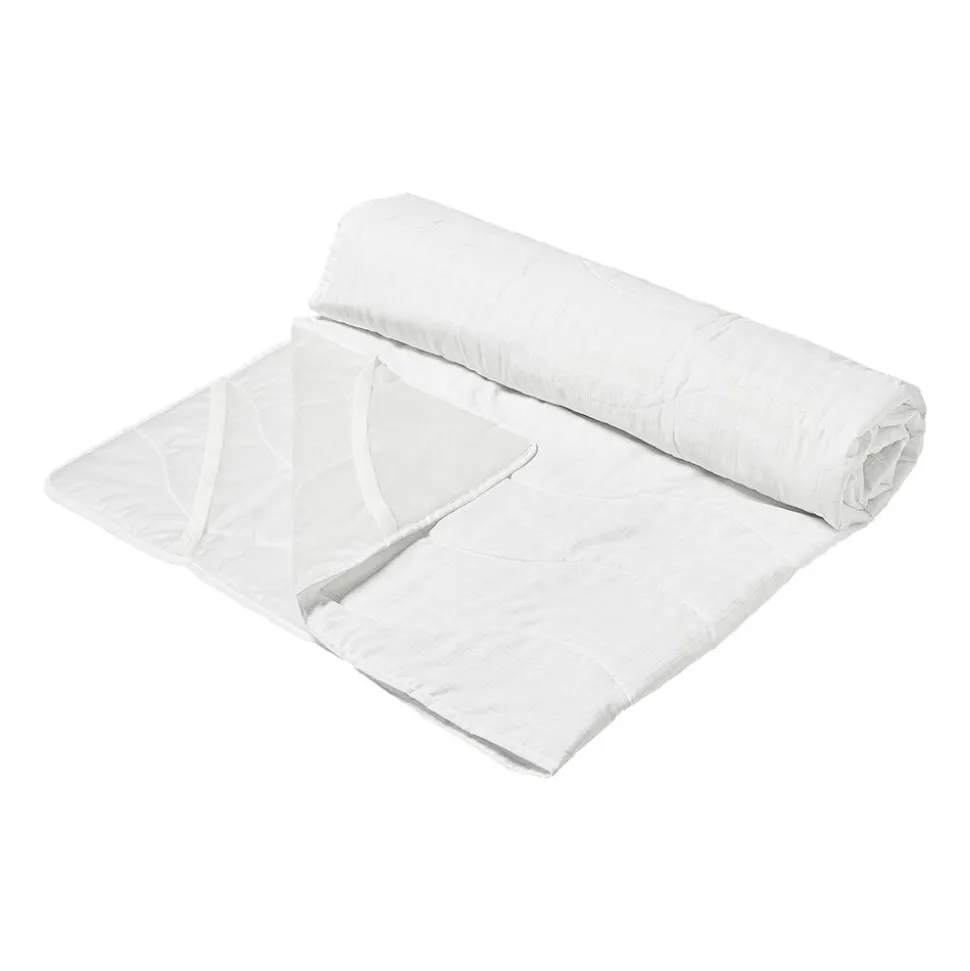 Nakładka na materac 160 x 200 cm Smukee Home Stresness, biała