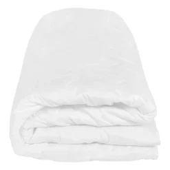 Nakładka na materac 160 x 200 cm Wendre Cotton Percale, biała