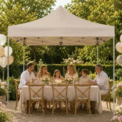 Namiot ogrodowy Black Forest, 300 x 300 cm, beżowy
