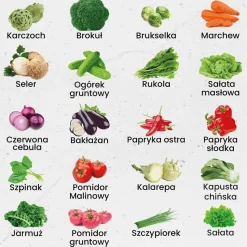 Nasiona warzyw ogrodowych Green Harvest Eksplozja Smaków, 20 saszetek