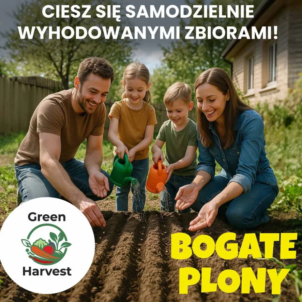 Nasiona warzyw ogrodowych Green Harvest Eksplozja Smaków, 20 saszetek