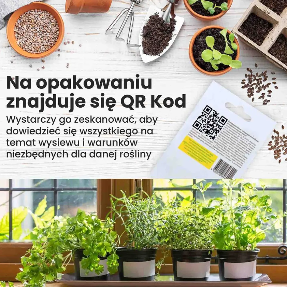 Nasiona warzyw ogrodowych Green Harvest Eksplozja Smaków, 20 saszetek